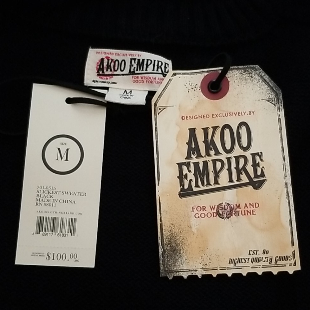 New Akoo Slickest Sweater - Picture 8 of 10